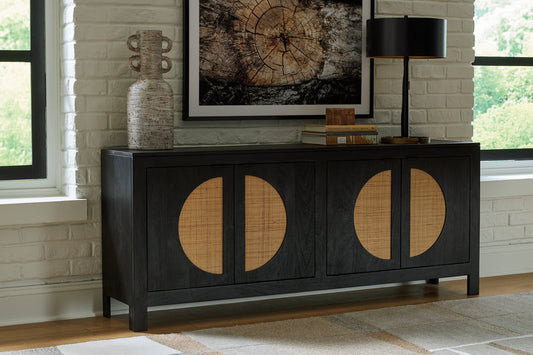 Cliffiings Black/Natural Accent Cabinet
A4000575