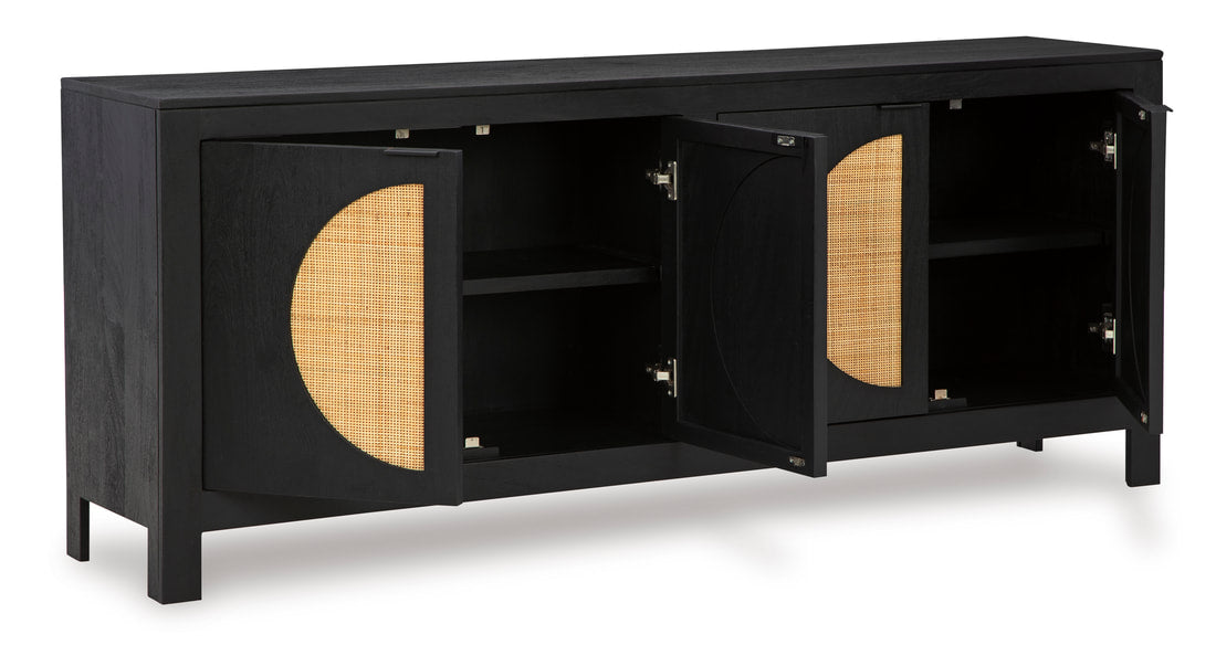 Cliffiings Black/Natural Accent Cabinet
A4000575