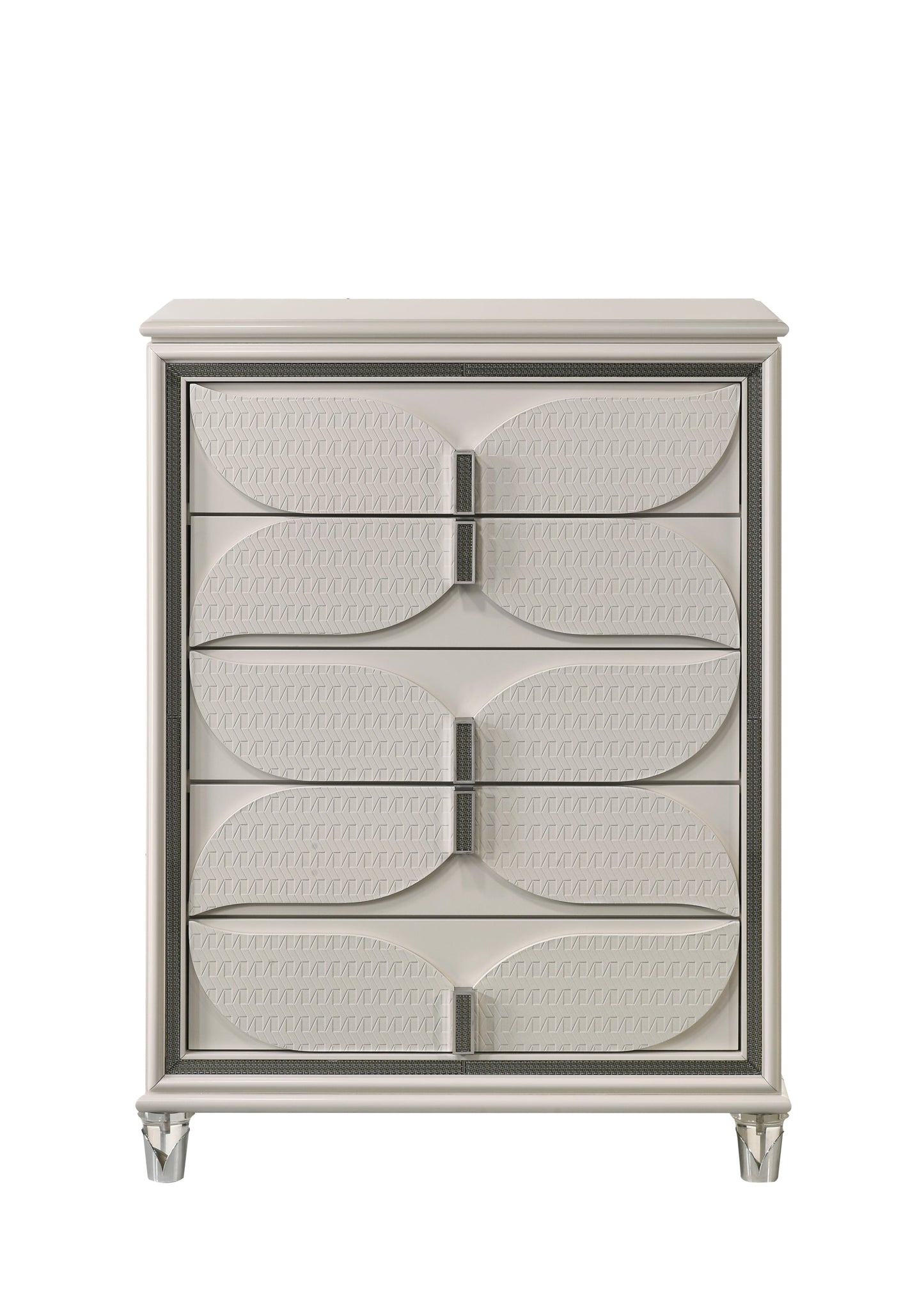 Hayma Mysterious Gold Finish Bedroom Set B6800