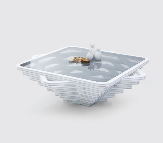 135 White Coffee Table