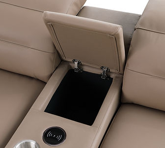 Nexus Brown POWER Reclining Sectional MI-1260