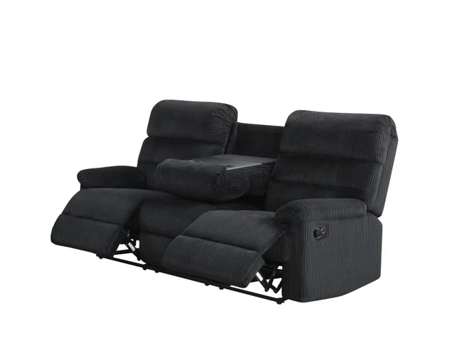 Albert Black  Fabric 3pc Reclining Set