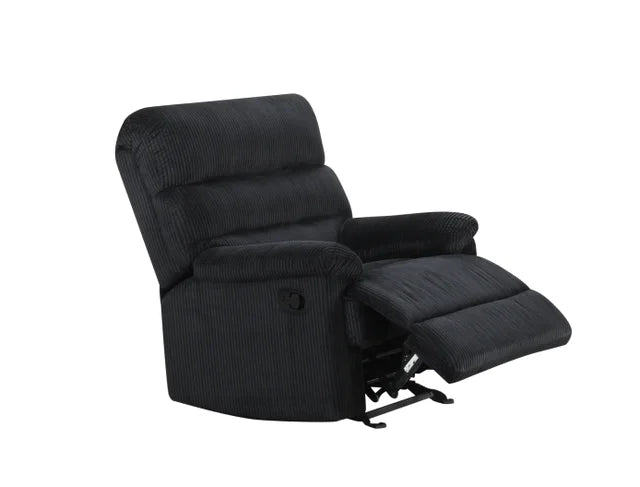 Albert Black  Fabric 3pc Reclining Set
