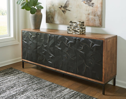 Dorannby Black/Brown Accent Cabinet
A4000649