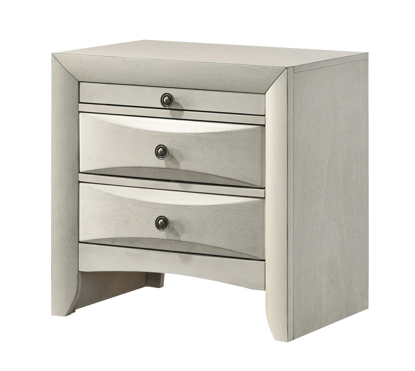 Emily White Storage Platform Bedroom Set | B4255