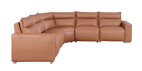 Sierra Camel POWER/OVERSIZED Reclining Sectional MI-1235