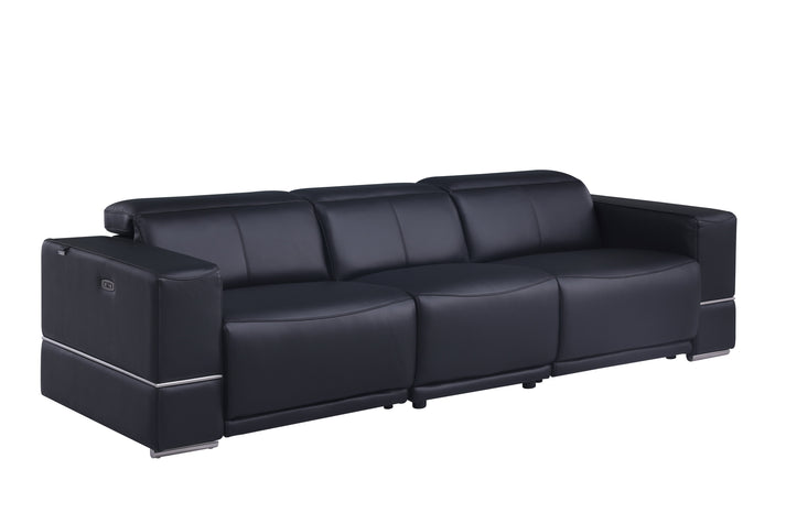 Franco Black POWER  Reclining Living Room Set MI-1122