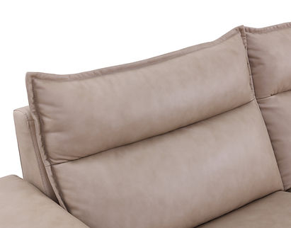 Sierra Beige POWER/OVERSIZED Reclining Sectional MI-1235