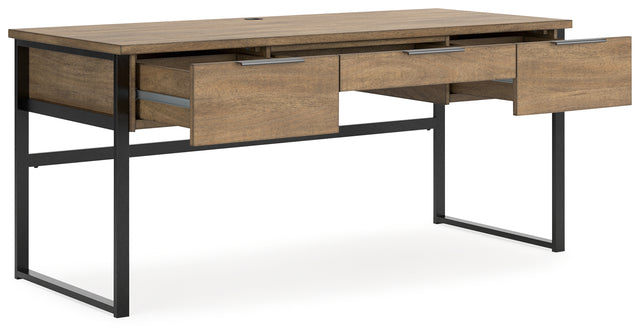 Montia Light Brown 67" Home Office Desk H632-44