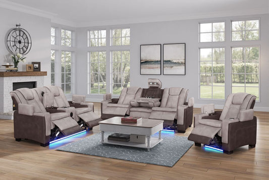 Rodeo POWER/LED/BLUETOOTH SPEAKERS 3pc Reclining Set
