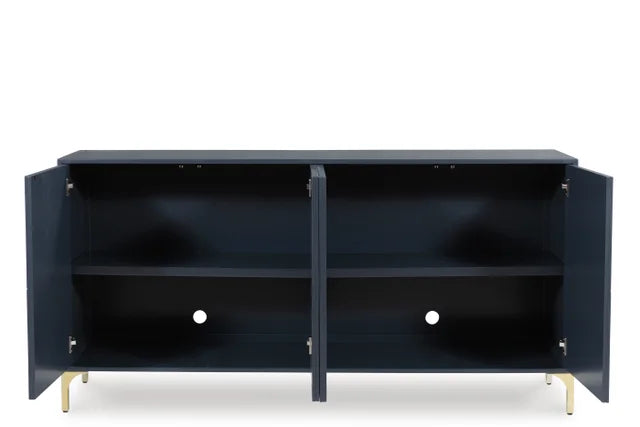 Loirwick Dark Blue Accent Cabinet A4000677