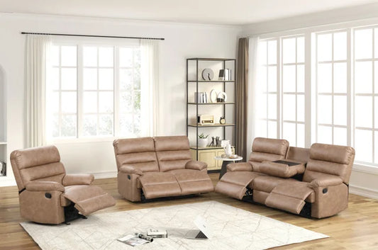Albert30 Saddle 3pc Reclining Set