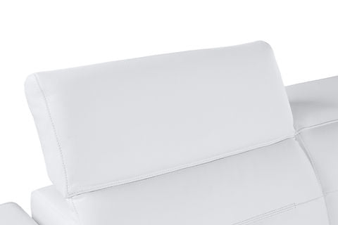 Nexus White POWER Reclining Sectional MI-1260