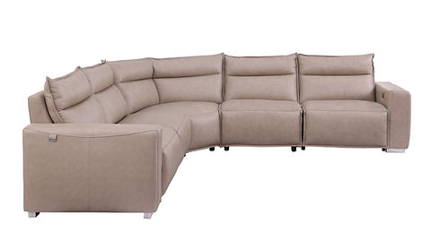 Sierra Beige POWER/OVERSIZED Reclining Sectional MI-1235