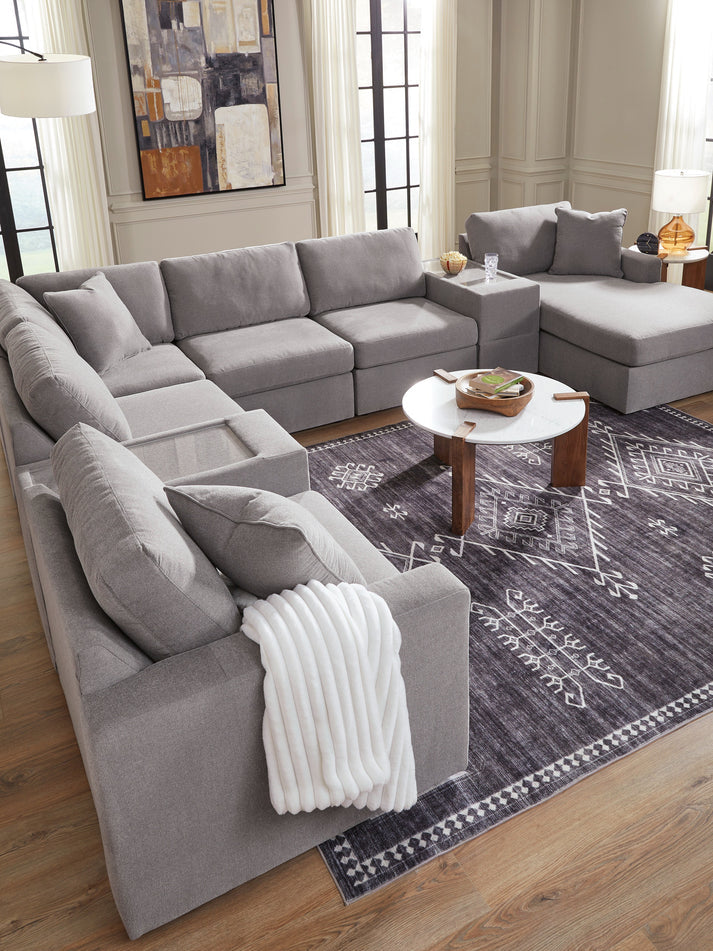 Modmax Granite 8pc Modular Sectional 92104