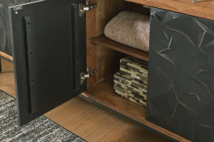 Dorannby Black/Brown Accent Cabinet
A4000649