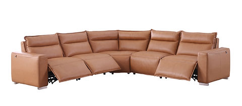 Sierra Camel POWER/OVERSIZED Reclining Sectional MI-1235
