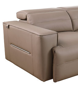 Nexus Brown POWER Reclining Sectional MI-1260