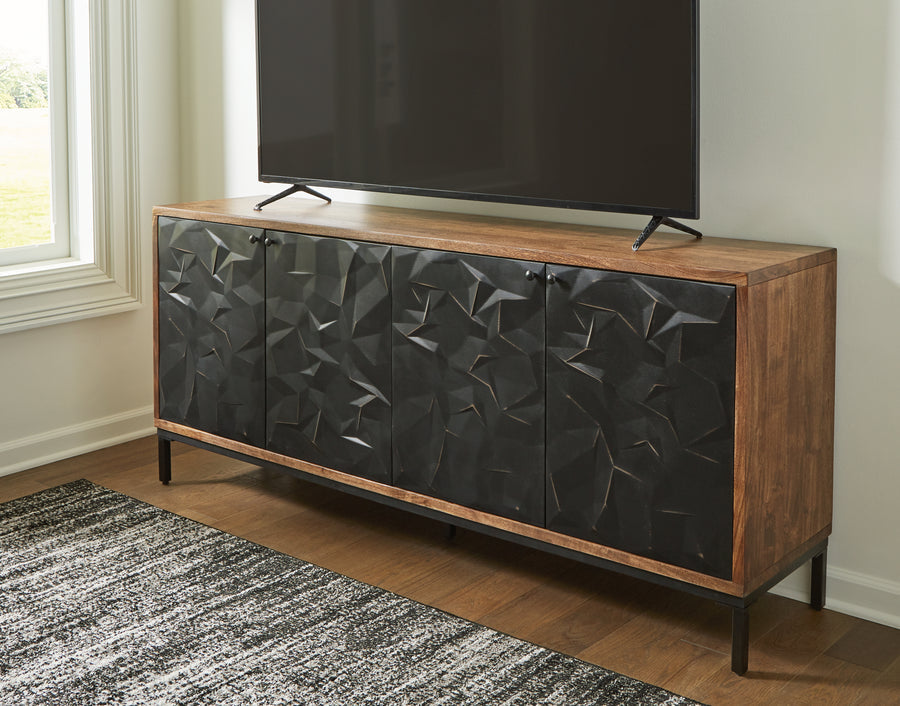 Dorannby Black/Brown Accent Cabinet
A4000649