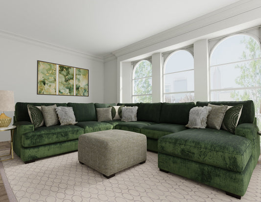 Corinthian Pine  3pc Sectional 2900