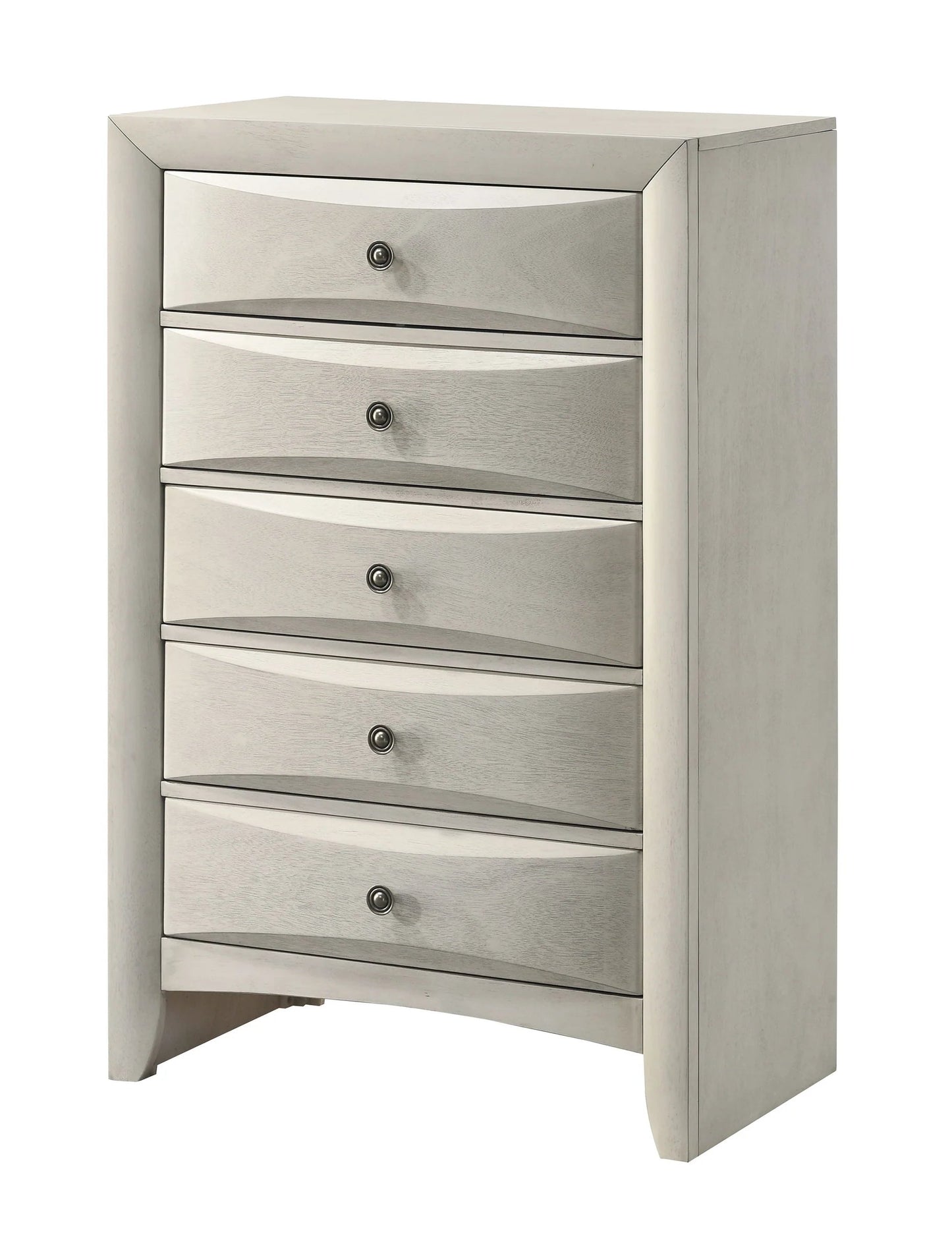 Emily White Storage Platform Bedroom Set | B4255