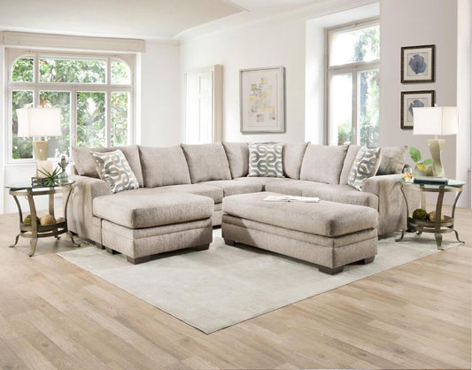 Behold  Cream LAF Sectional 1310