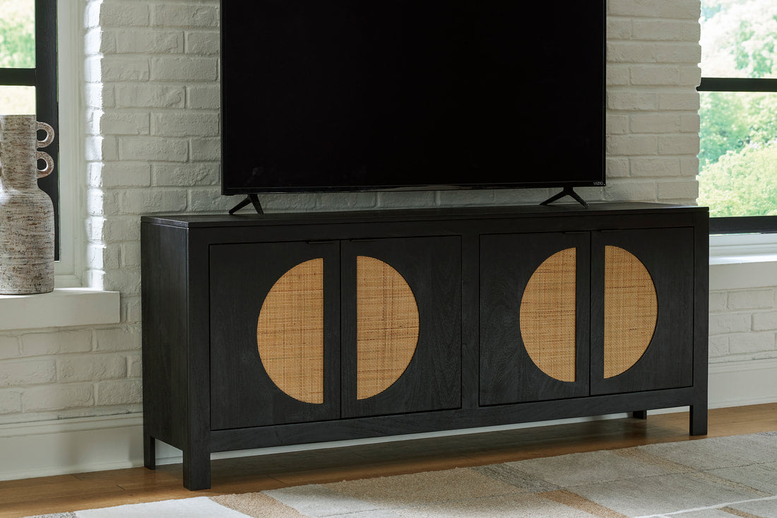 Cliffiings Black/Natural Accent Cabinet
A4000575