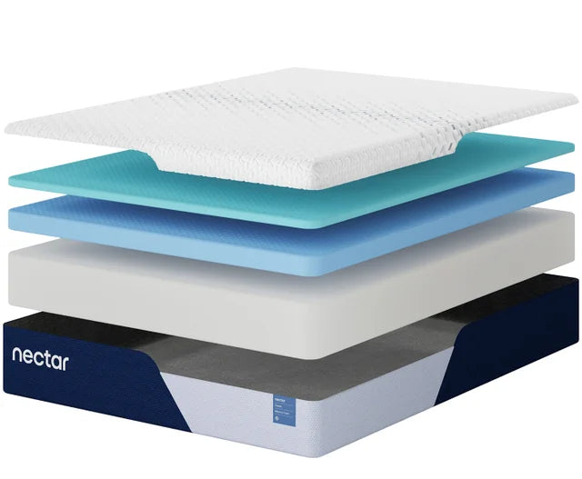 Nectar 12" Therapeutic Memory Foam Firm King Mattress