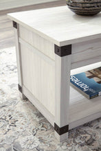 Load image into Gallery viewer, Bayflynn Whitewash Lift-Top Coffee Table T172-9