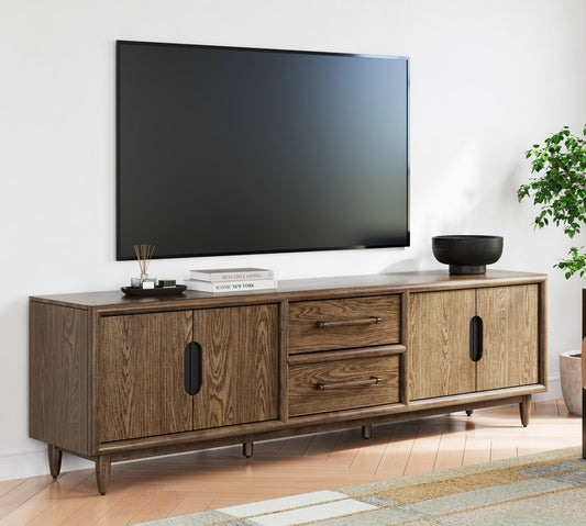Roanhowe Brown 85" TV Stand W769