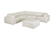 Load image into Gallery viewer, XL Cloud Sand Sectional with Ottoman