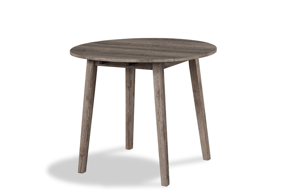 Rylan Brownish/Grey 5pc Round Dining Room Set 1212