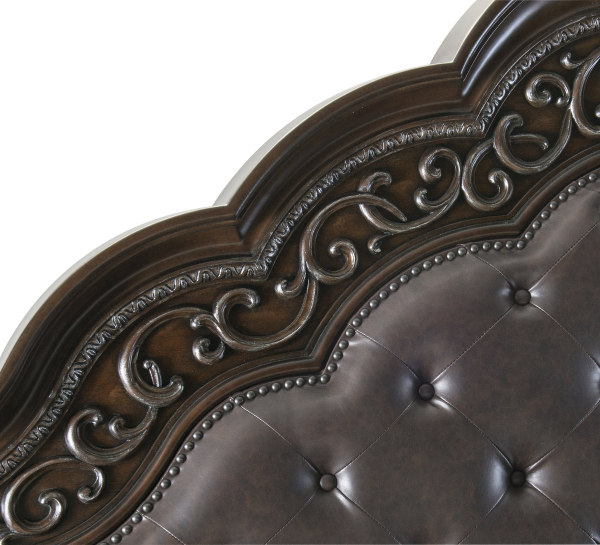 Beddington Dark Cherry Panel Bedroom Set 1407