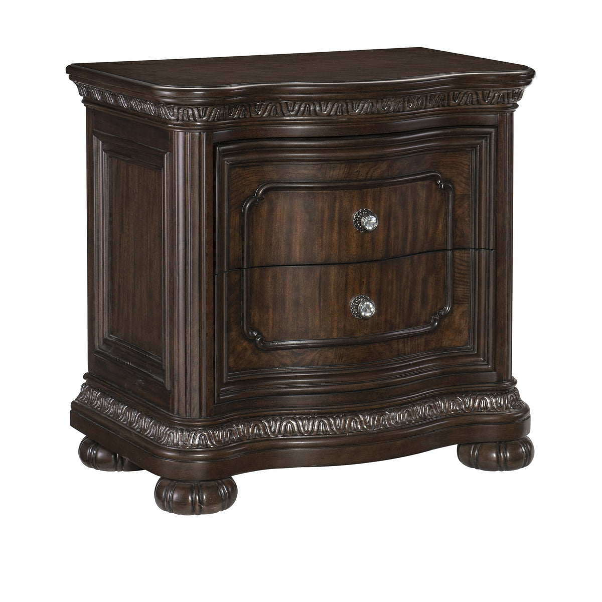 Beddington Dark Cherry Panel Bedroom Set 1407