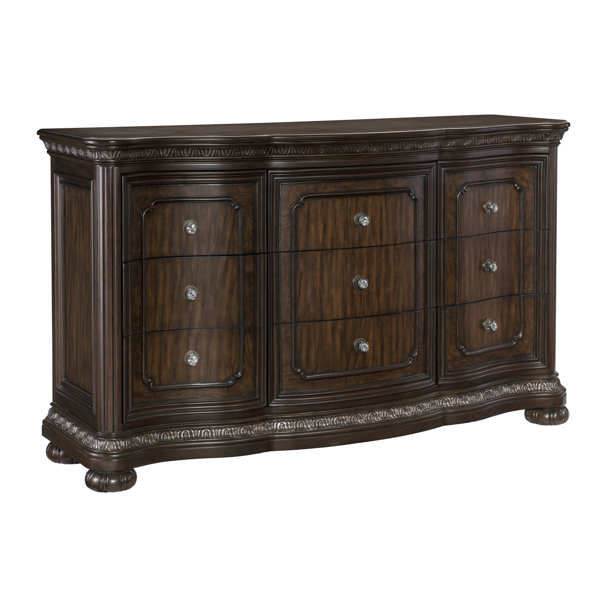 Beddington Dark Cherry Panel Bedroom Set 1407