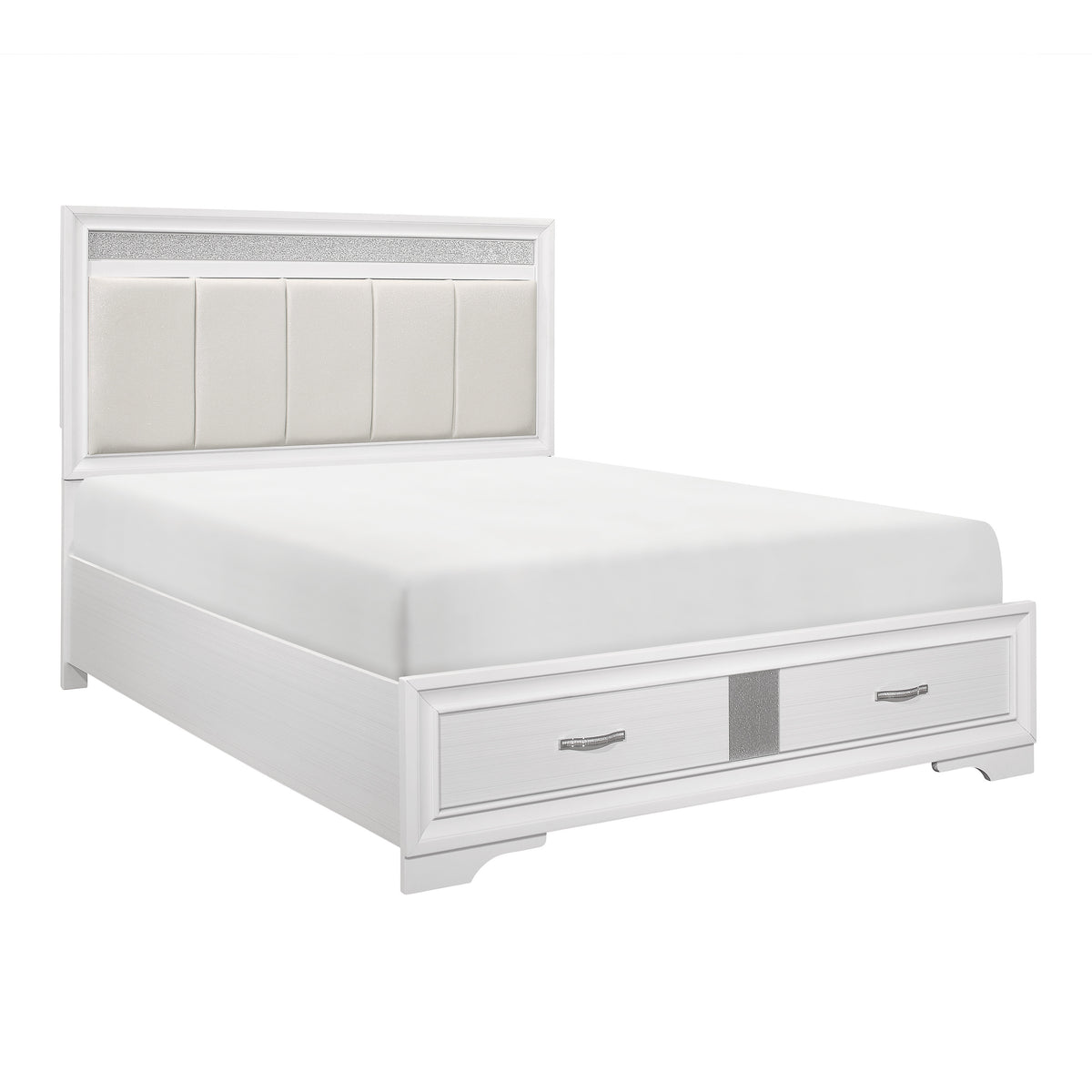 Luster White Storage Platform Bedroom Set

1505