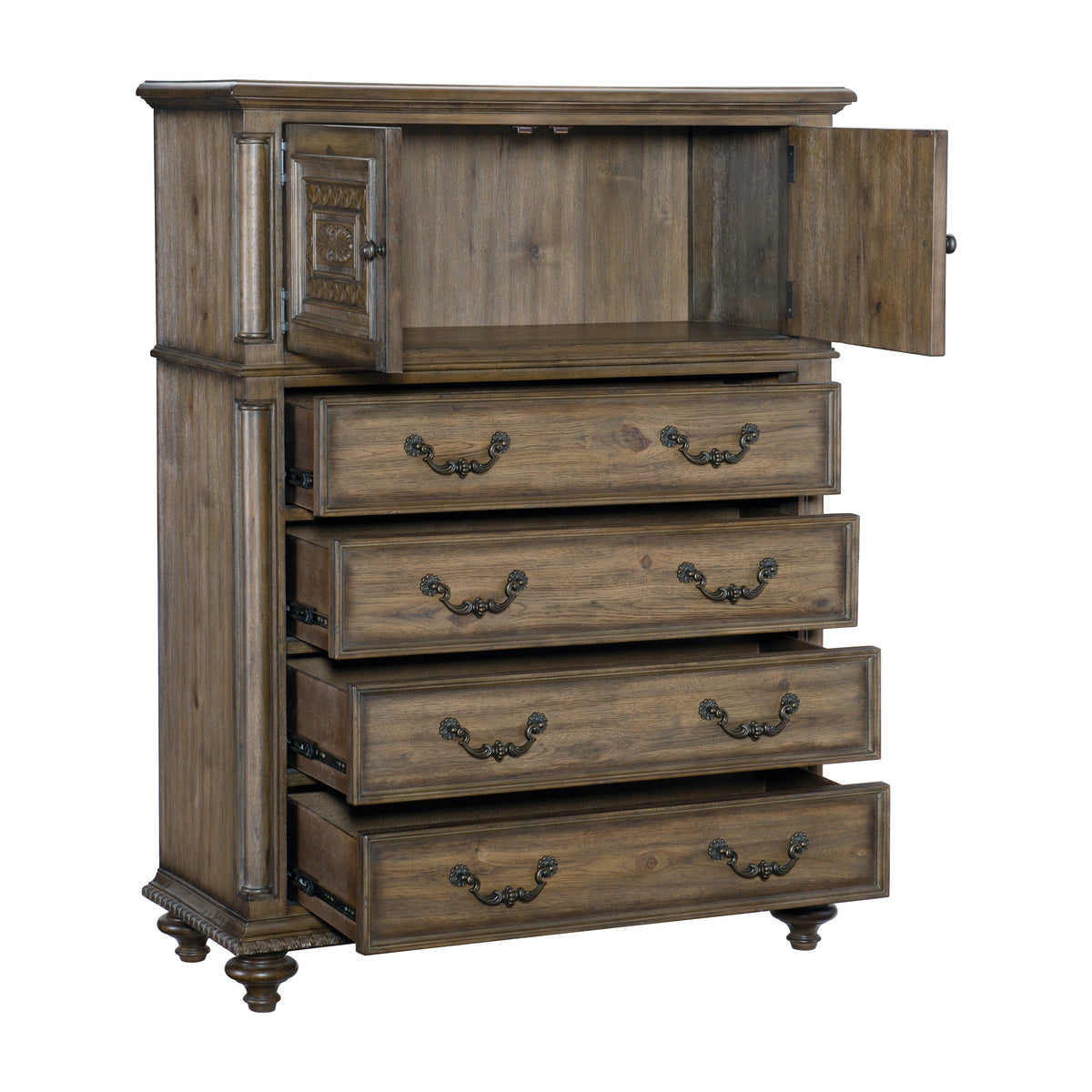 Rachelle Weathered Pecan Bedroom Set

1693