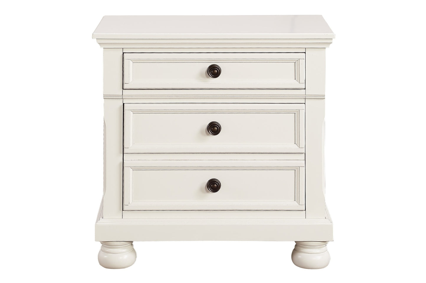 Laurelin White Storage Platform  Bedroom Set 1714 - Harwin Furniture