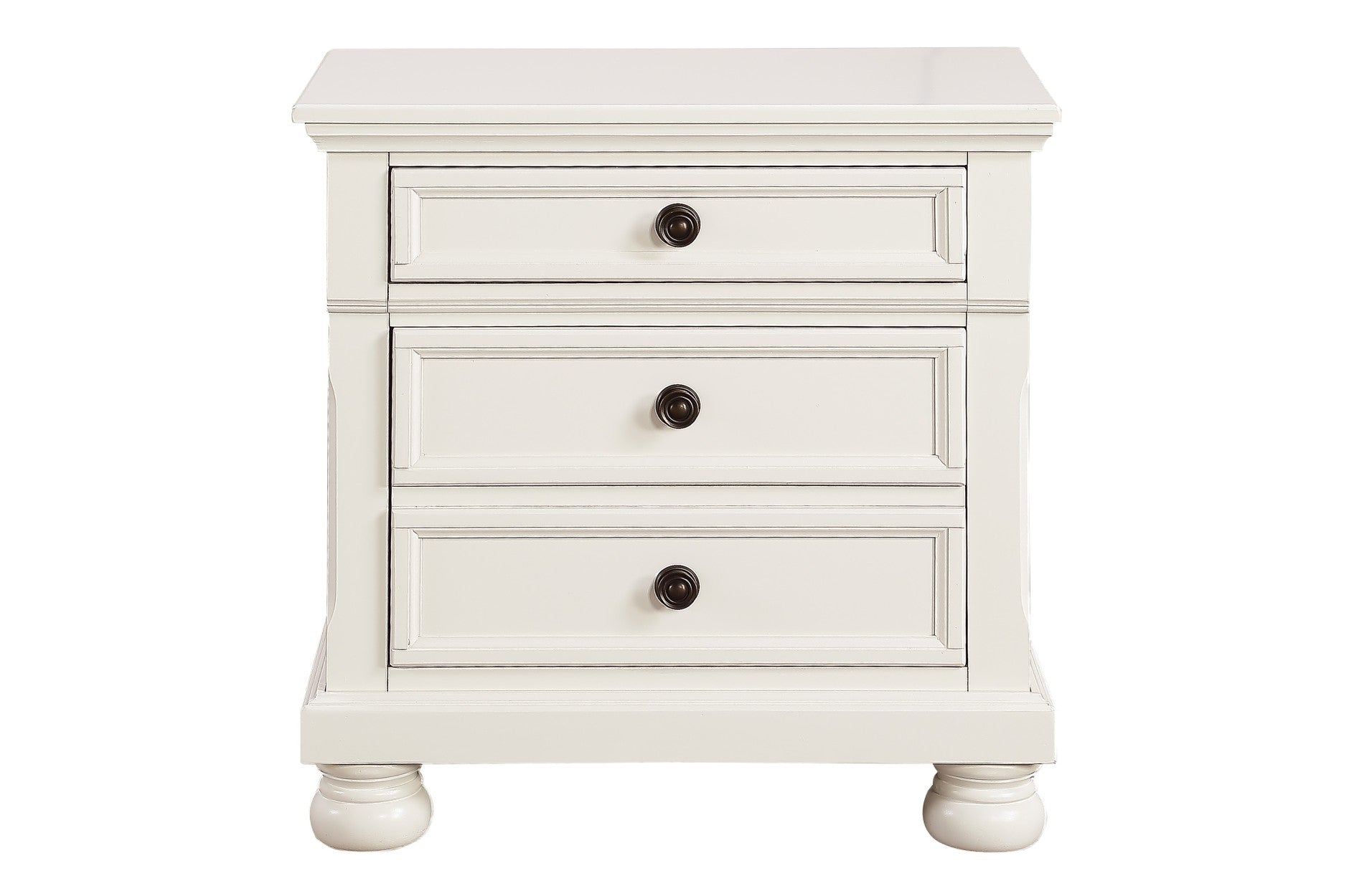 Laurelin White Storage Platform  Bedroom Set 1714 - Harwin Furniture