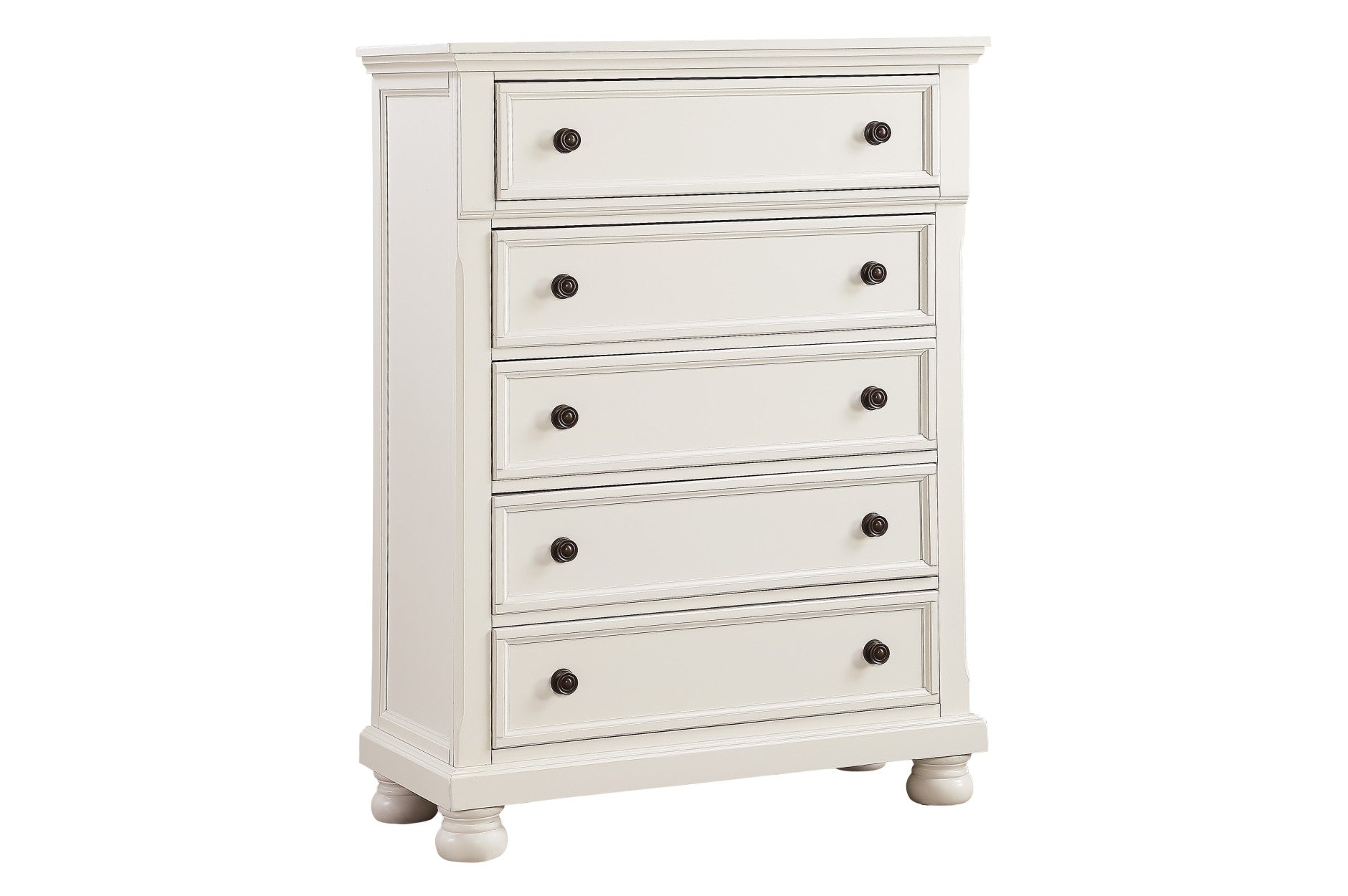 Laurelin White Storage Platform  Bedroom Set 1714 - Harwin Furniture