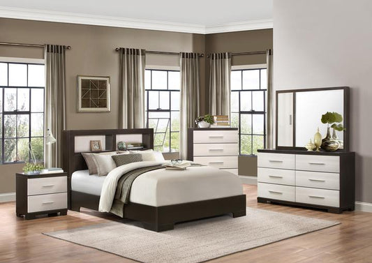 Pell Panel Bookcase Bedroom Set 1967 - Harwin Furniture