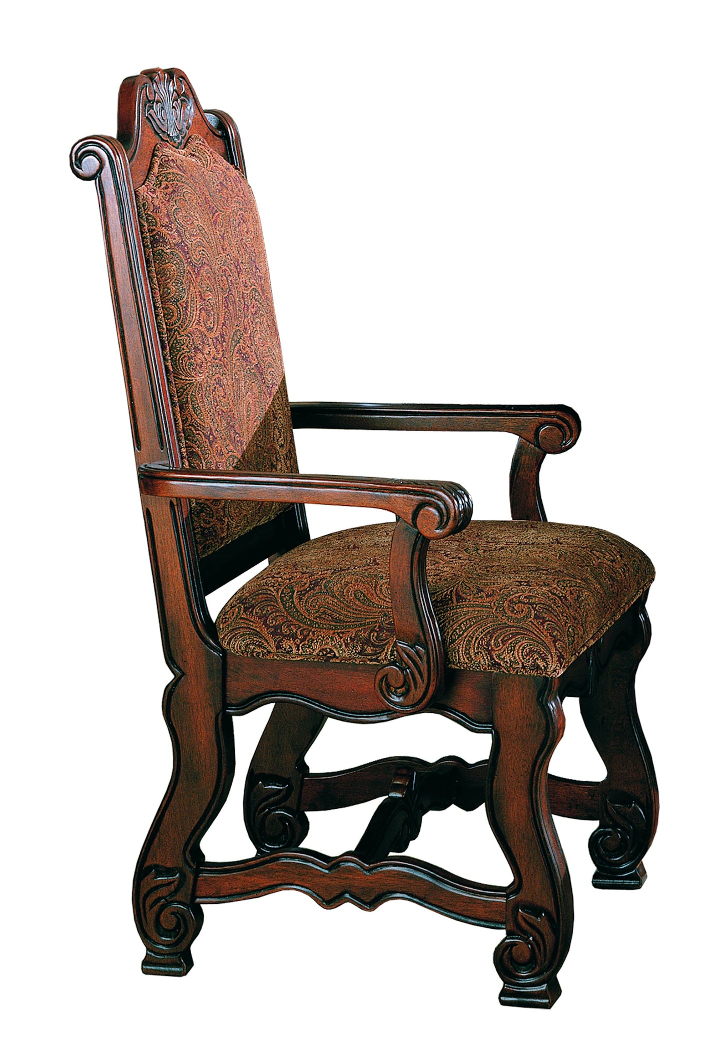Neo Renaissance Brown Formal Extendable  Dining Set | 2400