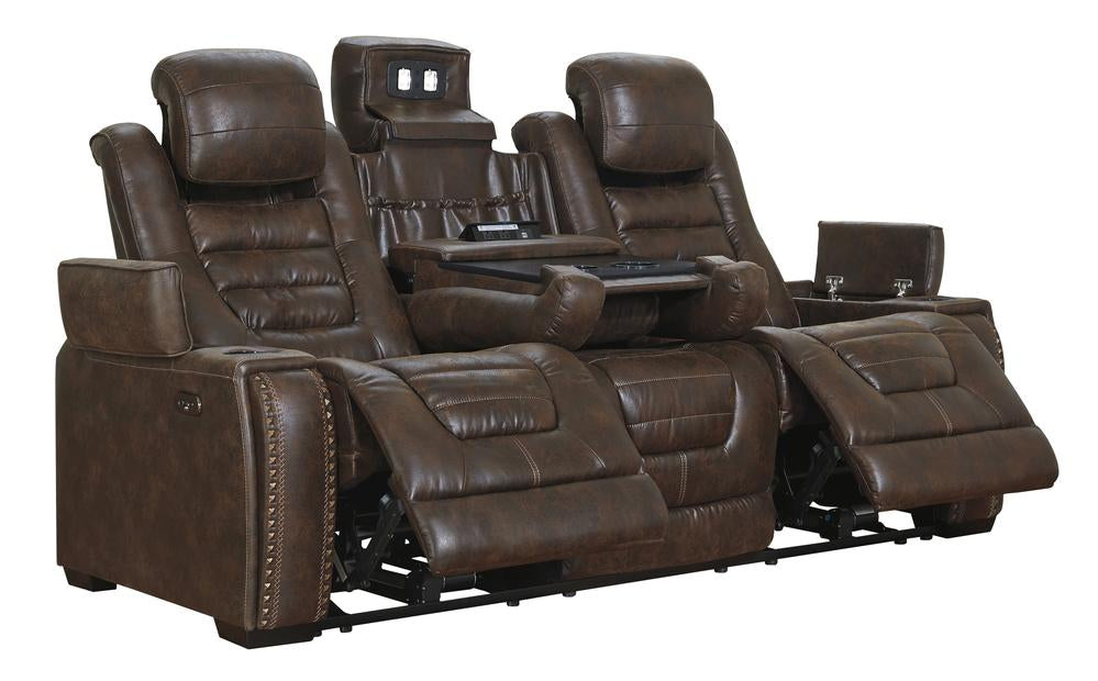 Game Zone Bark POWER Reclining Sofa & Loveseat 38501