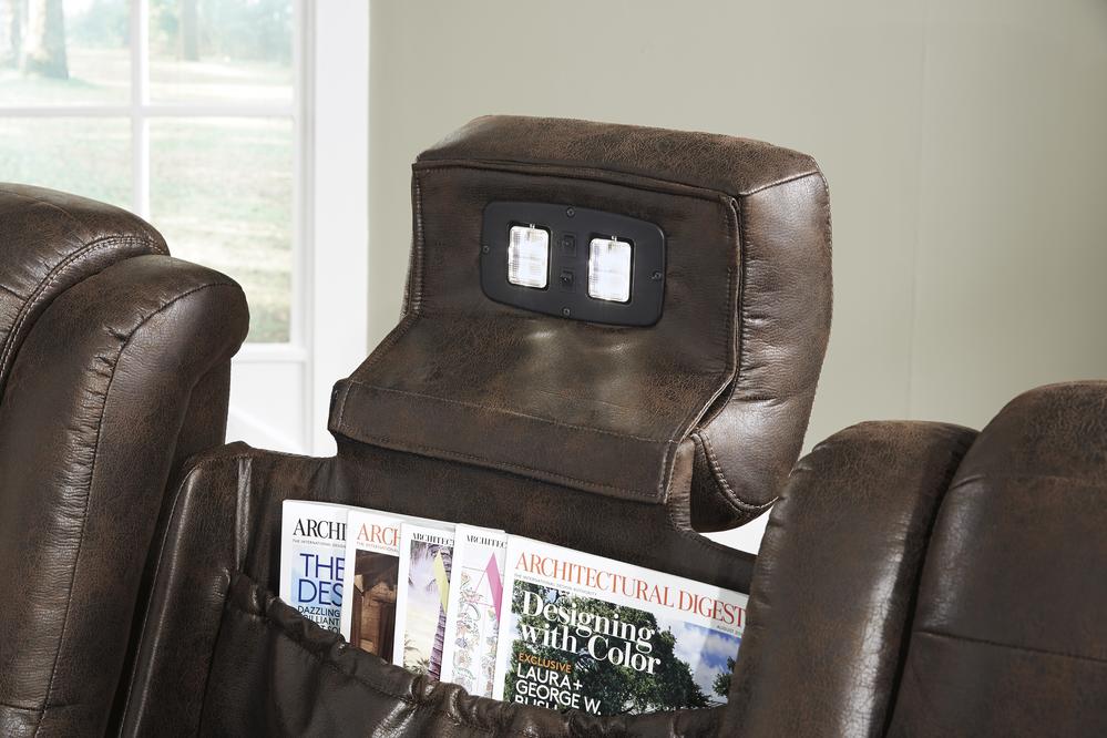 Game Zone Bark POWER Reclining Sofa & Loveseat 38501