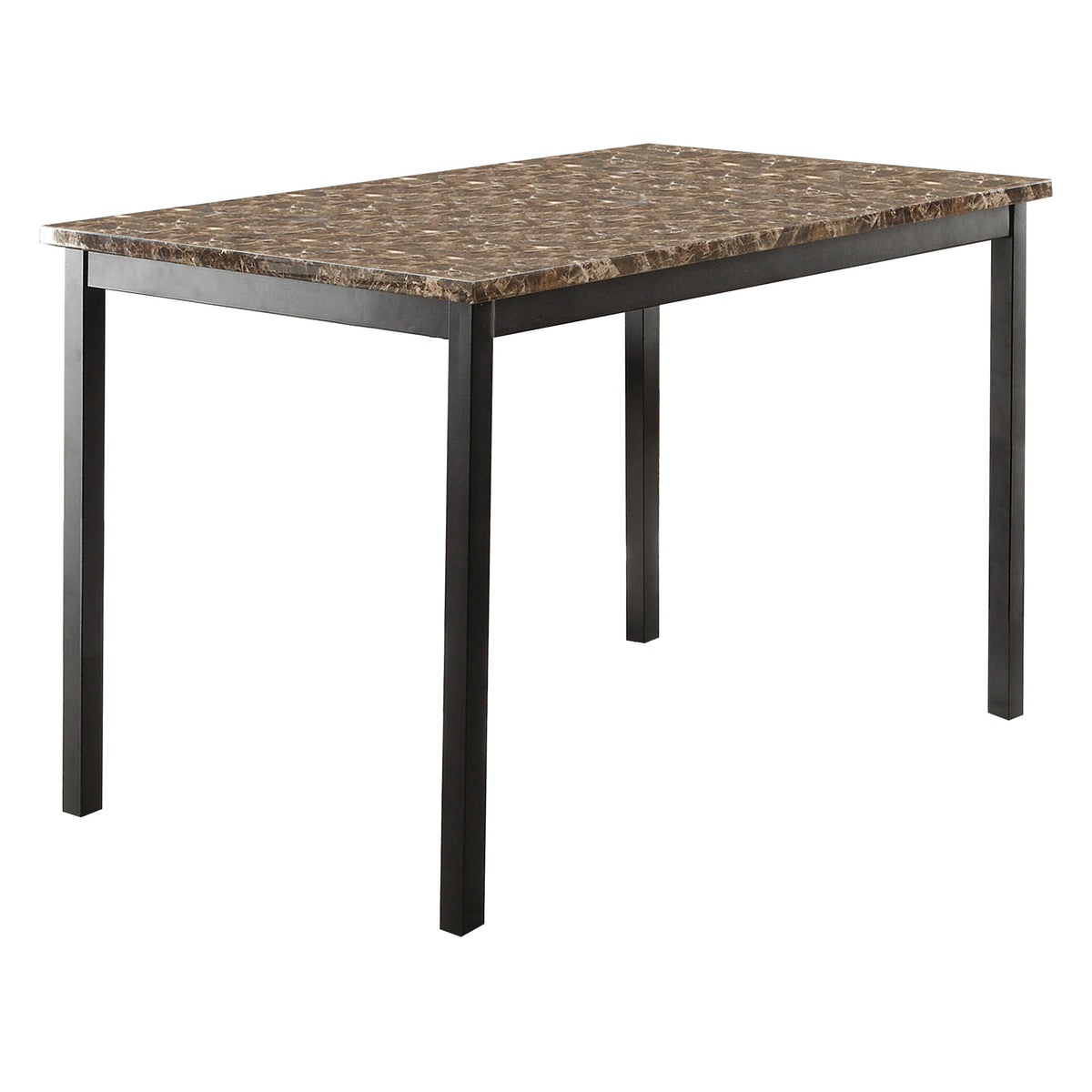 Flannery 5-Piece Faux Marble Top Dining Set 5038