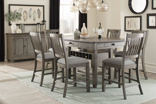 Granby  Antique Gray  Counter Height  Set 5627