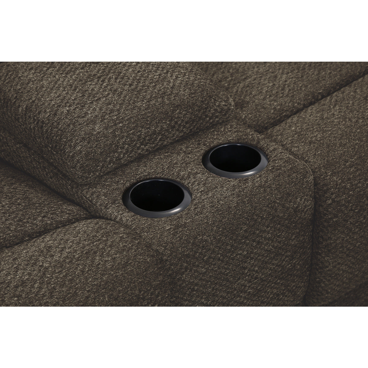 Shreveport Brown Fabric Reclining Sectional 8238