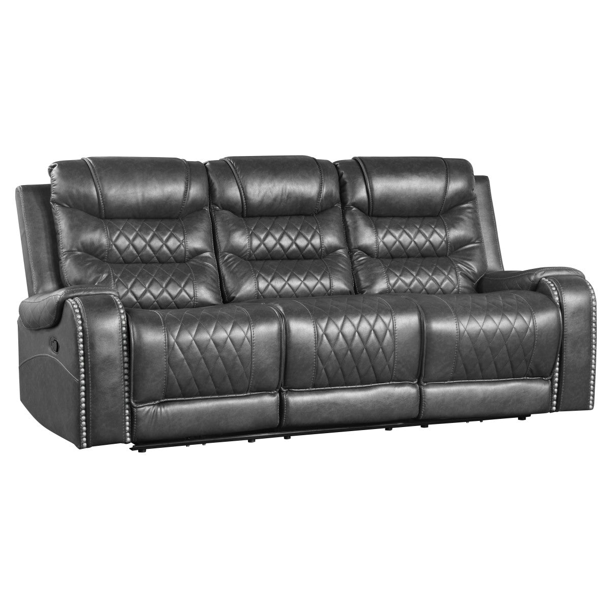 Putnam Gray  Reclining Sofa and Loveseat 9405