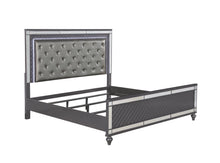 Load image into Gallery viewer, Refino Gray LED Upholstered Panel Bedroom Set | B1670