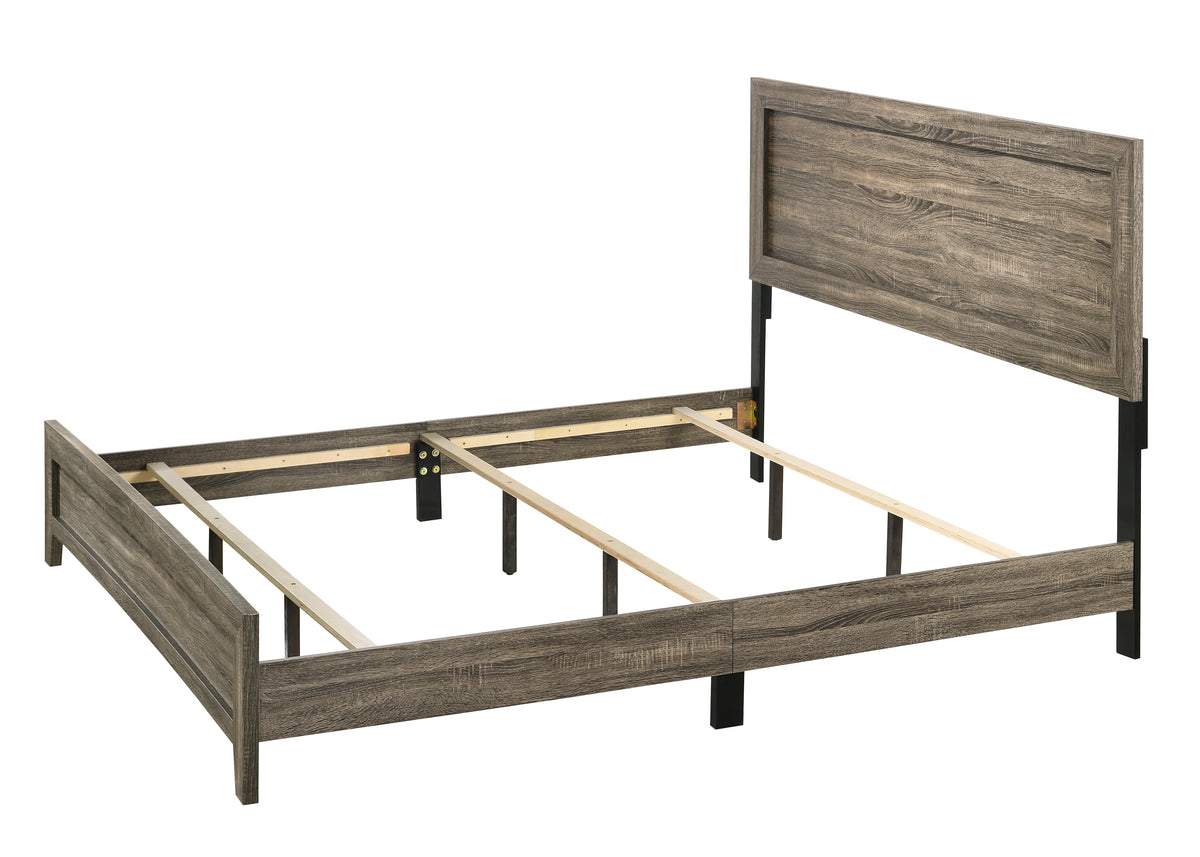 Millie Brown Youth Panel Bedroom Set  | B9200 - Harwin Furniture